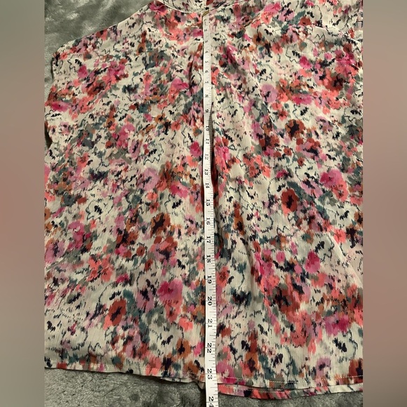 NWT Liverpool Flutter Sleeve Blouse - Picture 8 of 10